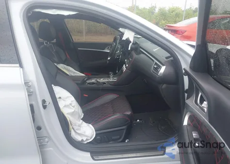 2022 Genesis G70 3.3T Sport Awd из США, поврежденный, VIN KMTG54TEXNU083596